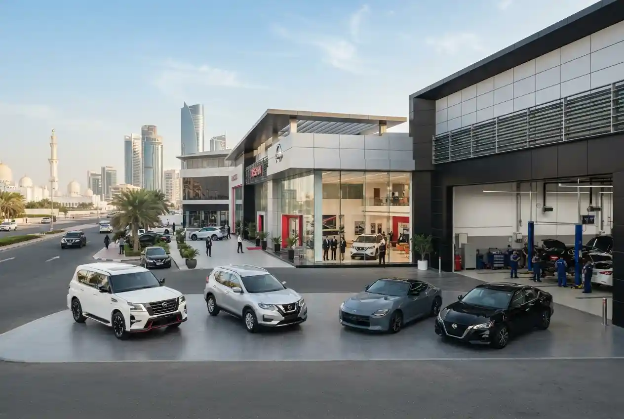 Al Masaood Nissan locations in Abu Dhabi Al Ain and Mussafah