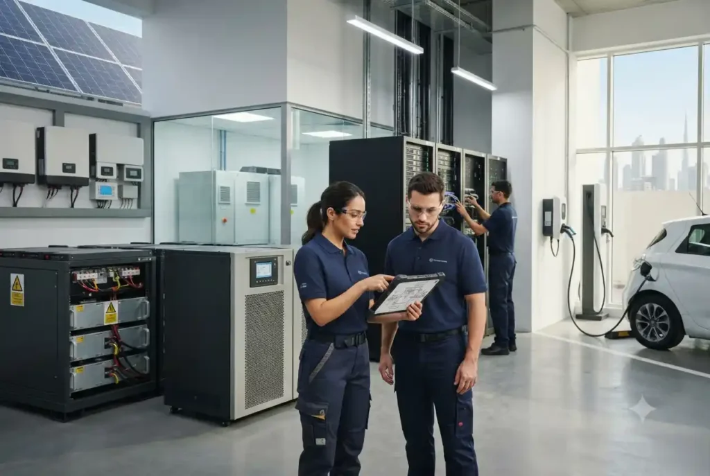 Benoit Technologies LLC UPS solar battery and IT solutions in Dubai