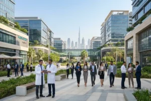 Companies and healthcare businesses in Dubai Healthcare City