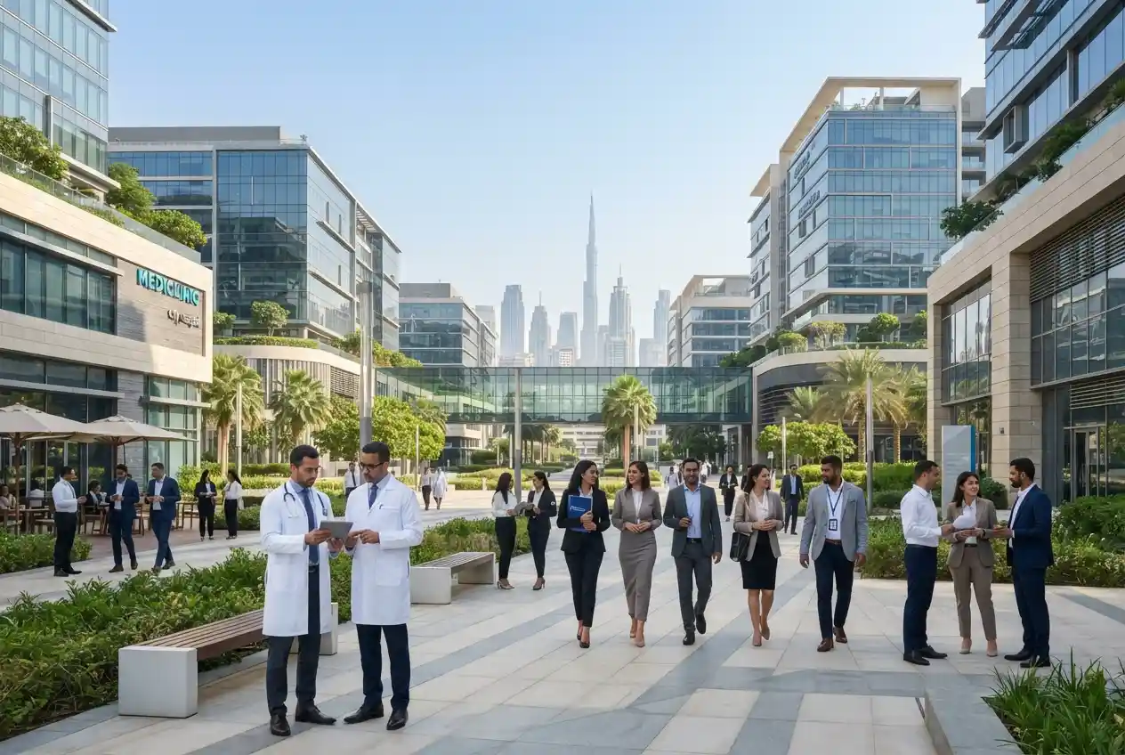 Companies and healthcare businesses in Dubai Healthcare City