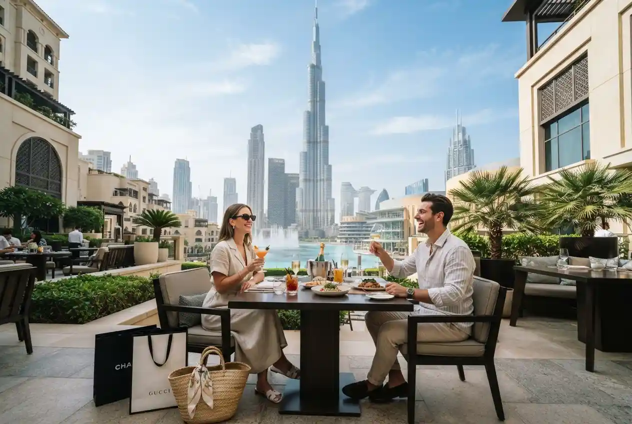 Dubai deals featuring attractions, hotels, shopping and Dubai skyline