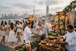 Dubai Food Festival with restaurants, chefs and diverse food experiences