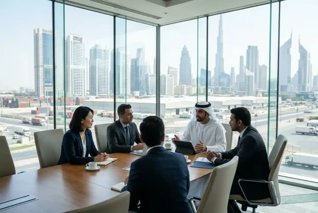 Dubai Free Zone Companies and UAE business districts