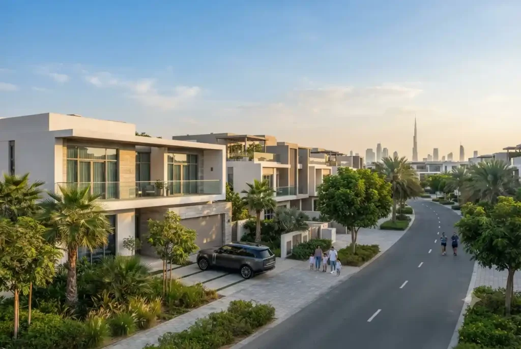 Modern homes and residential properties in Dubai