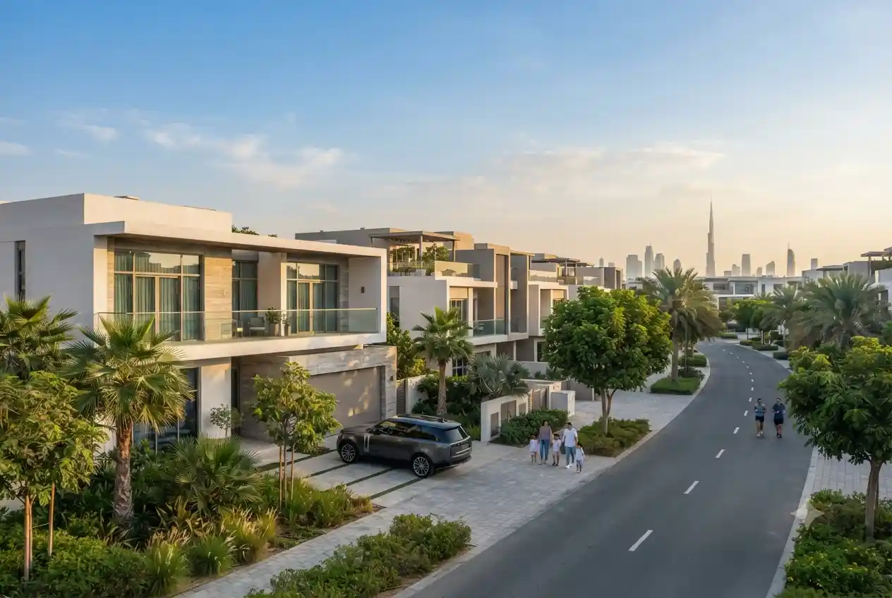 Modern homes and residential properties in Dubai