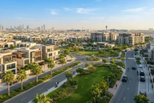 Dubai South communities with villas, townhouses and apartments