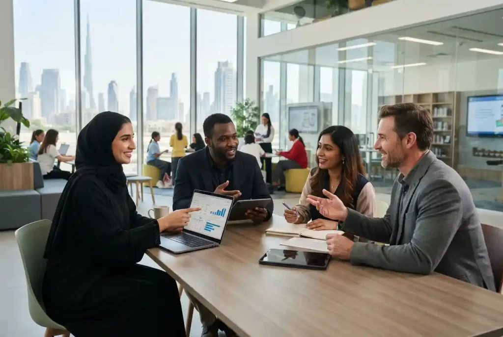 Education professionals exploring career opportunities in the UAE
