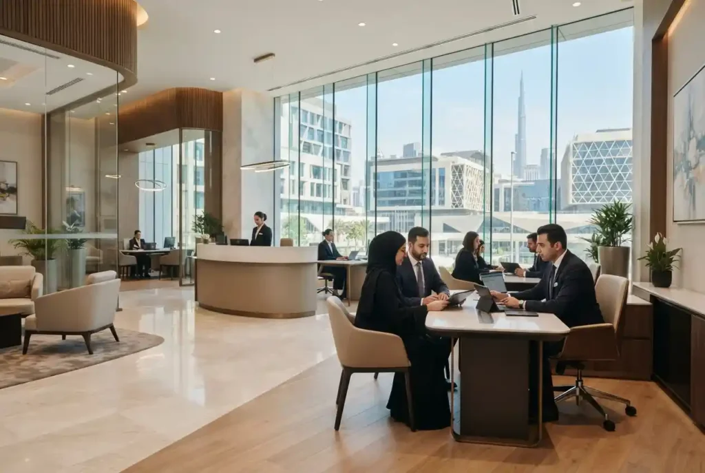 Emirates Islamic branch in Dubai Healthcare City