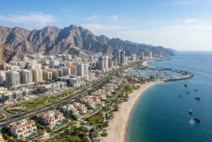 Modern residential and commercial real estate developments in Fujairah