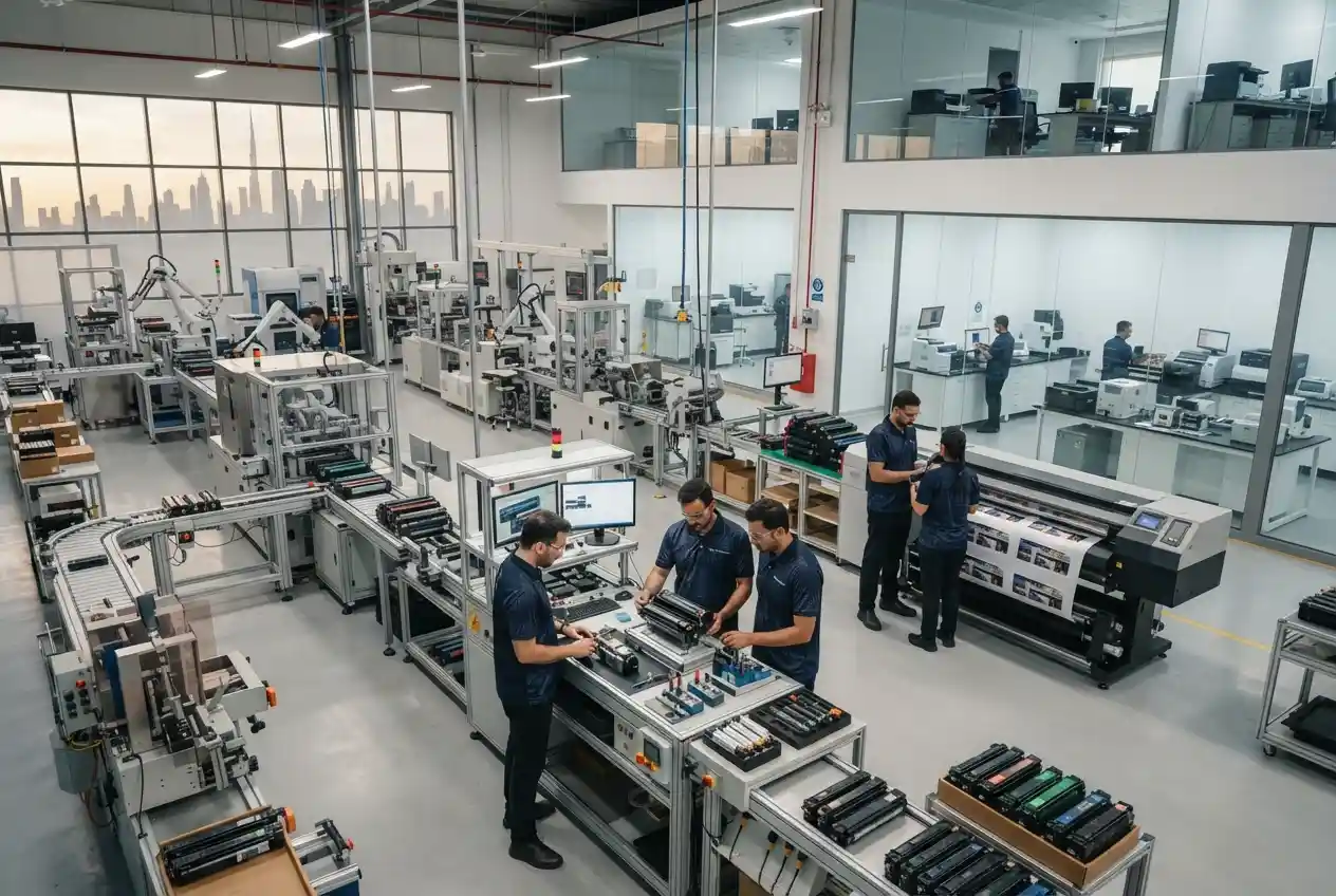 German Imaging Technologies Dubai toner manufacturing and managed print services
