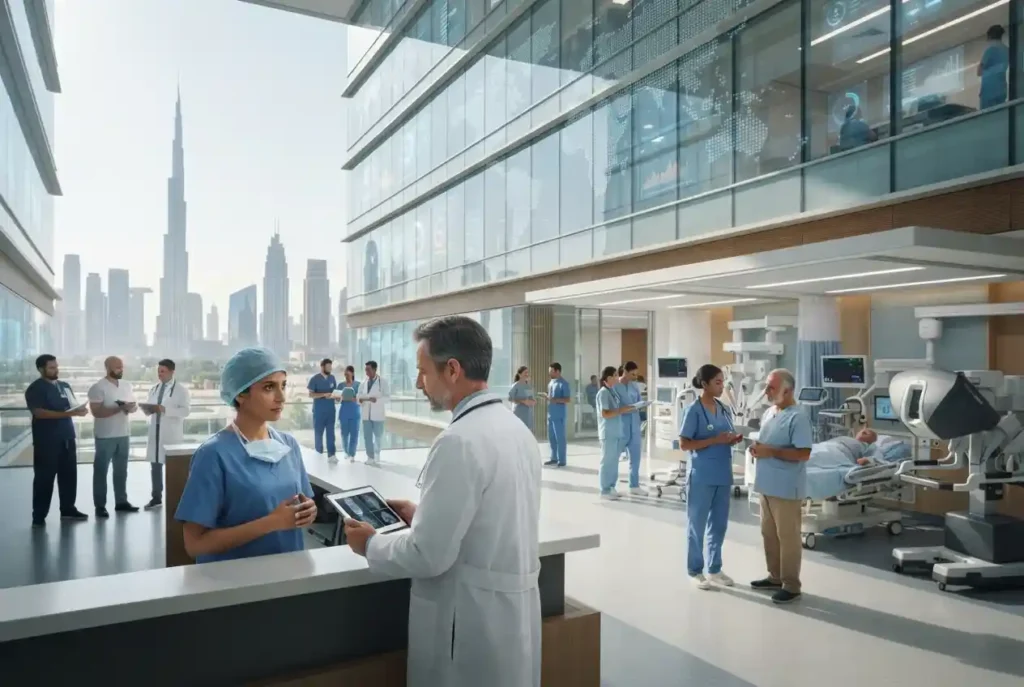 Global healthcare companies and international healthcare industry