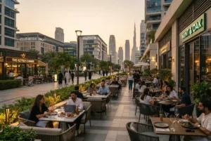 Restaurants and cafés around Dubai Healthcare City