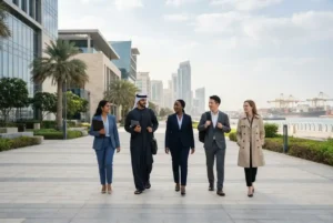 Job seekers exploring career opportunities in Ras Al Khaimah Ajman and Umm Al Quwain