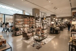 Interior of Lifestyle store at Yas Mall in Abu Dhabi.