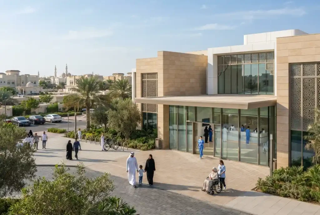 Madinat Mohammed Bin Zayed Healthcare Center in Abu Dhabi