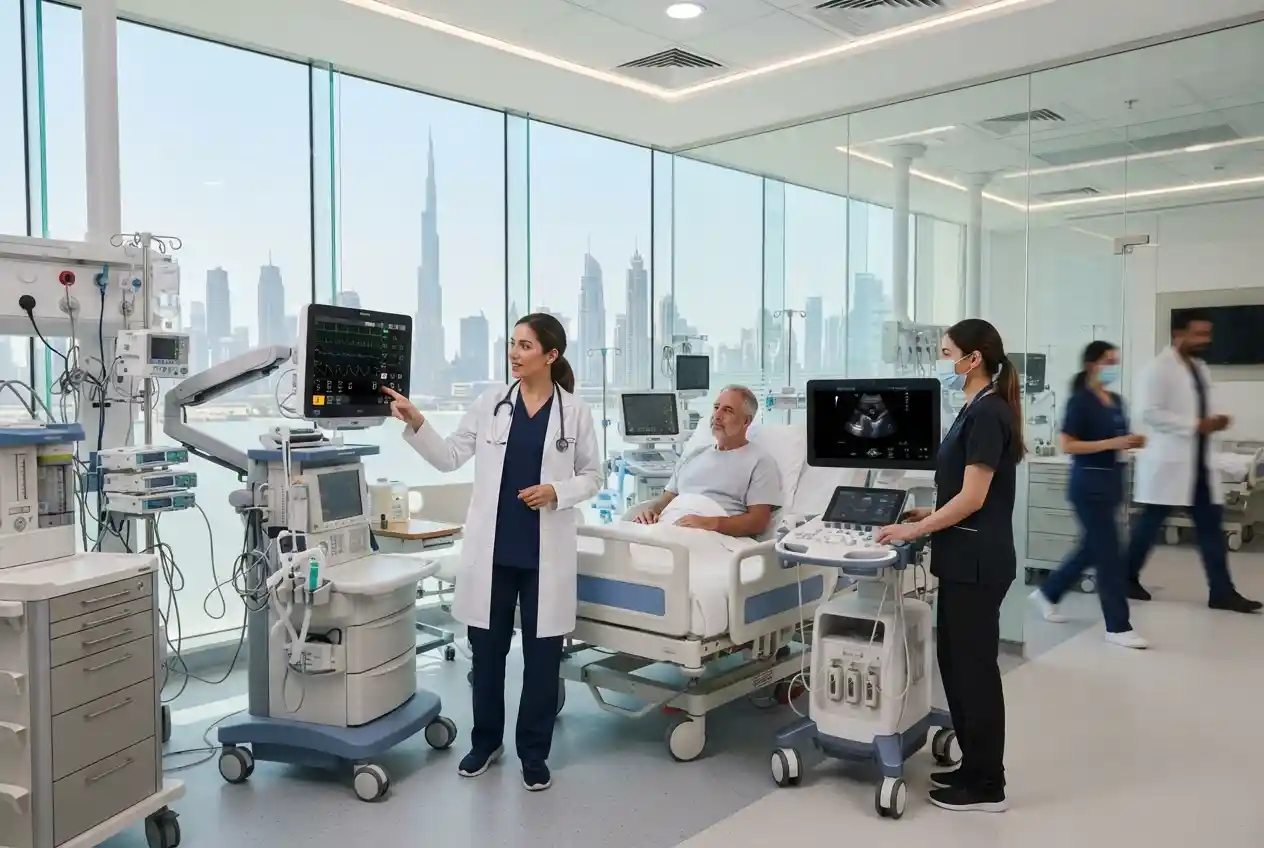 Medical equipment companies and healthcare technology in the UAE