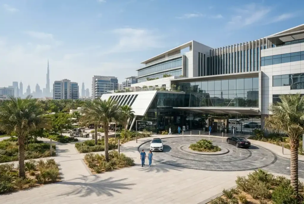 Mediclinic City Hospital in Dubai Healthcare City