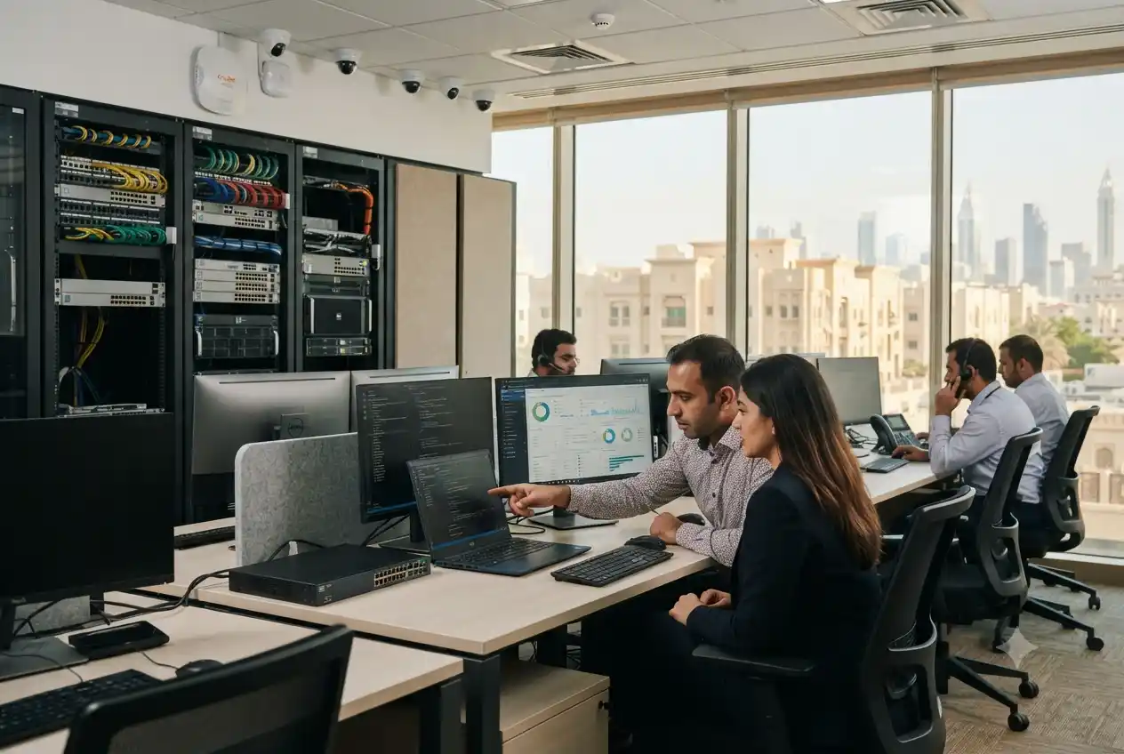 Micronet Technology Dubai IT support networking structured cabling and security