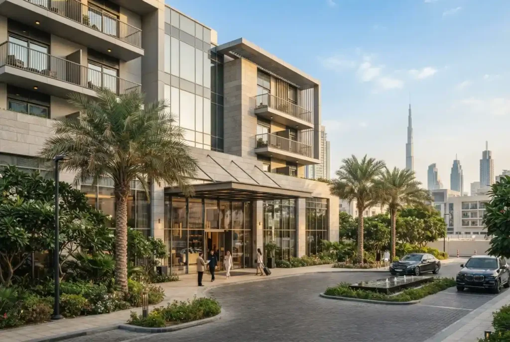 Novotel hotel near Dubai Healthcare City in Dubai