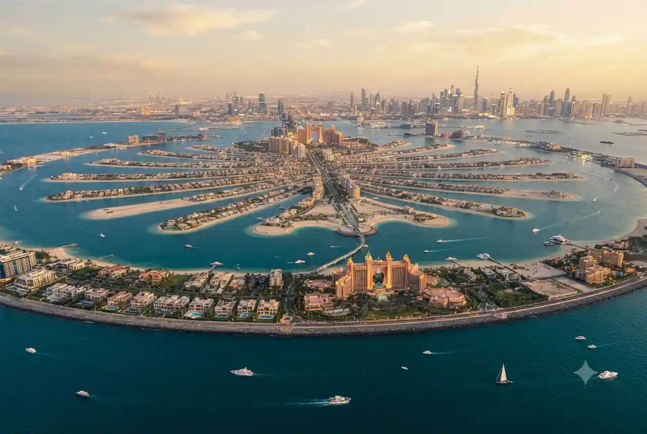 Palm Jumeirah waterfront properties and luxury homes in Dubai