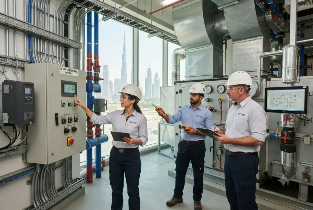 Prime Technologies LLC MEP engineering HVAC and commissioning services in Dubai