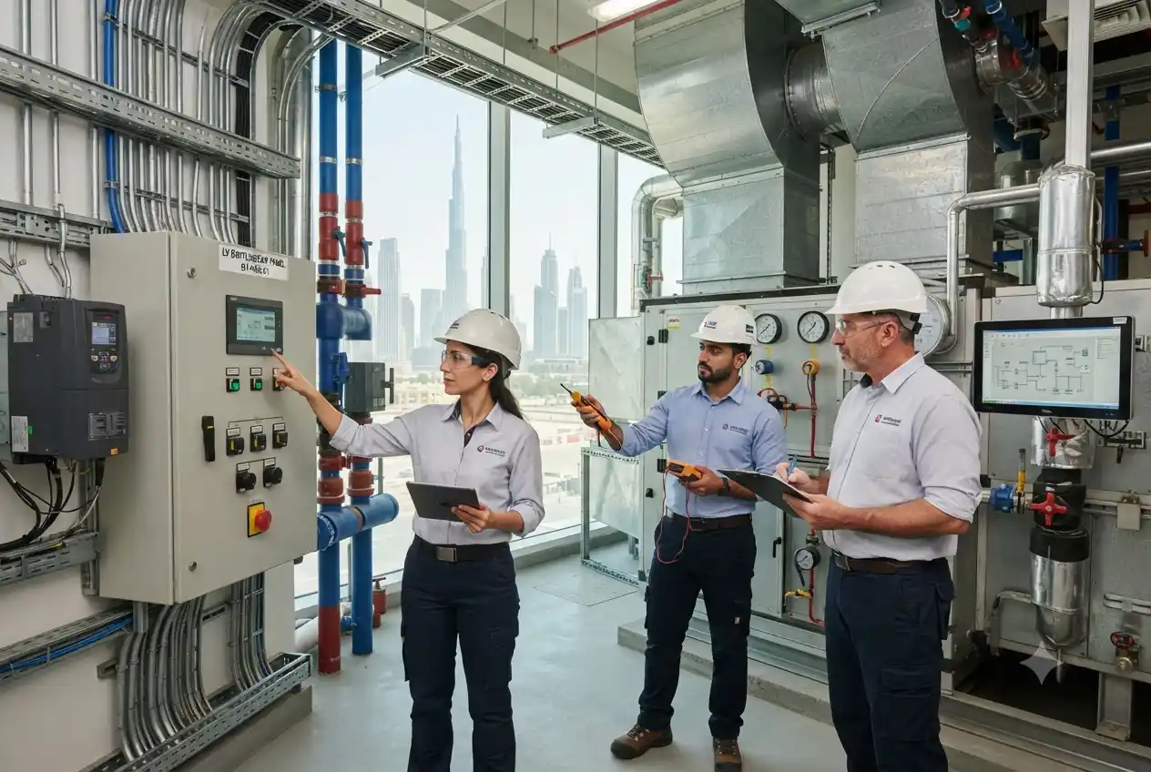 Prime Technologies LLC MEP engineering HVAC and commissioning services in Dubai