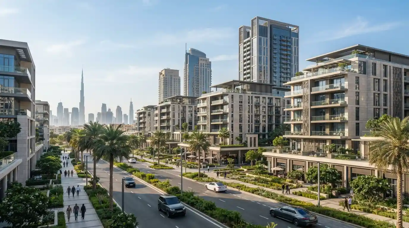 Real Emirates Dubai real estate and modern property market
