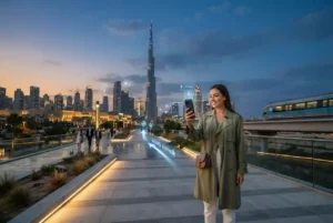 Smart tourism Dubai with augmented reality and digital travel technology