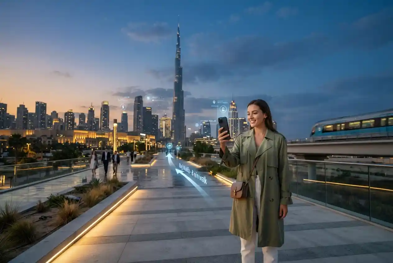 Smart tourism Dubai with augmented reality and digital travel technology