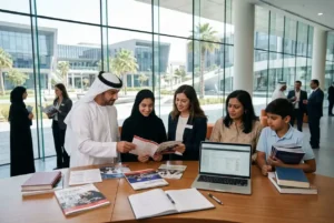 Students and parents exploring education options in the UAE