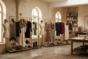 Vintage fashion styles from the 1920s through the 1990s