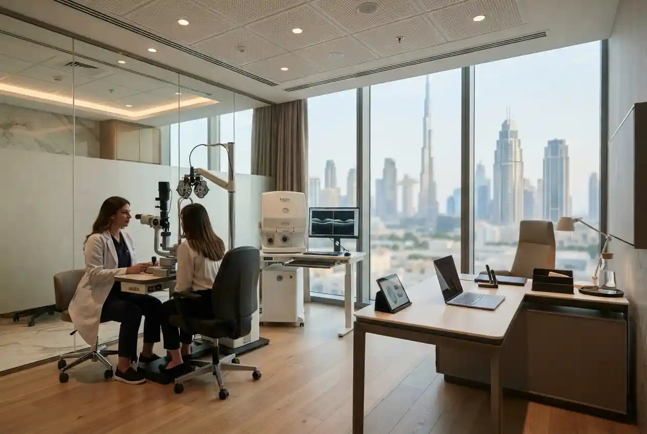Vista Healthcare Clinic ophthalmology and eye care in Dubai